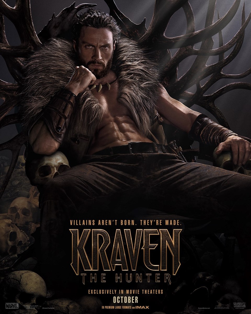 "Kraven the Hunter" (Avcı Kraven) filminin afişi yayınlandı - 1