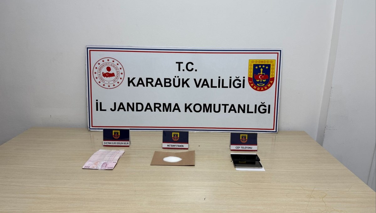 Karabük'te uyuşturucu operasyonu