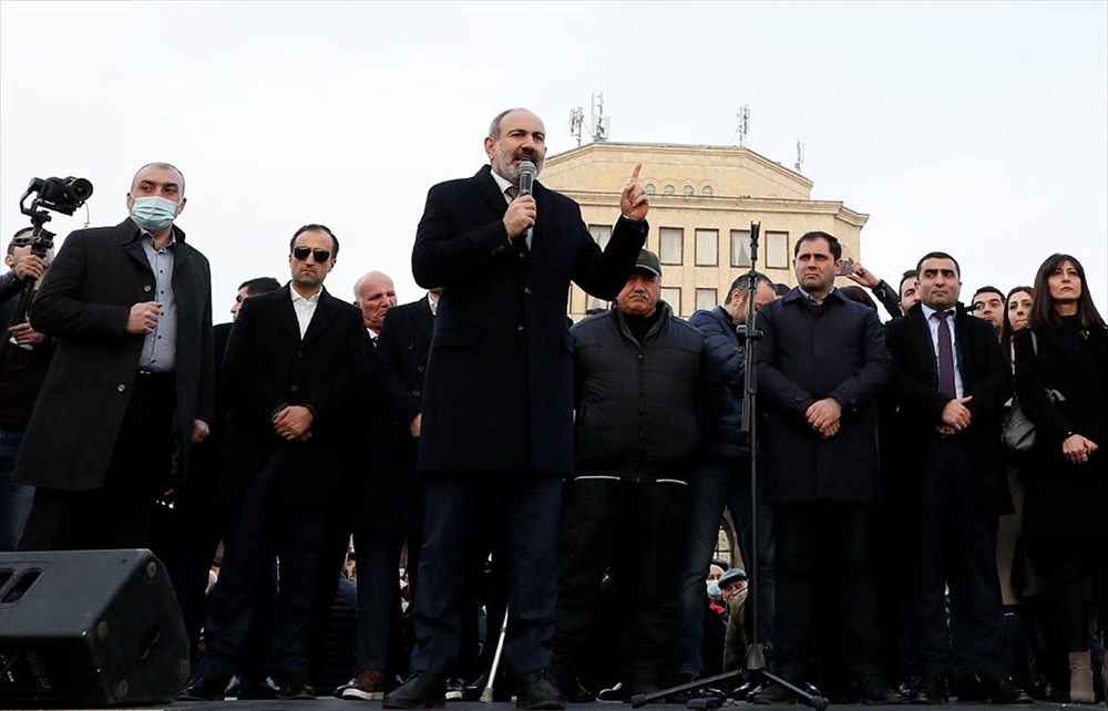 Ermenistan'da Paşinyan destekçilerine seslendi - 4