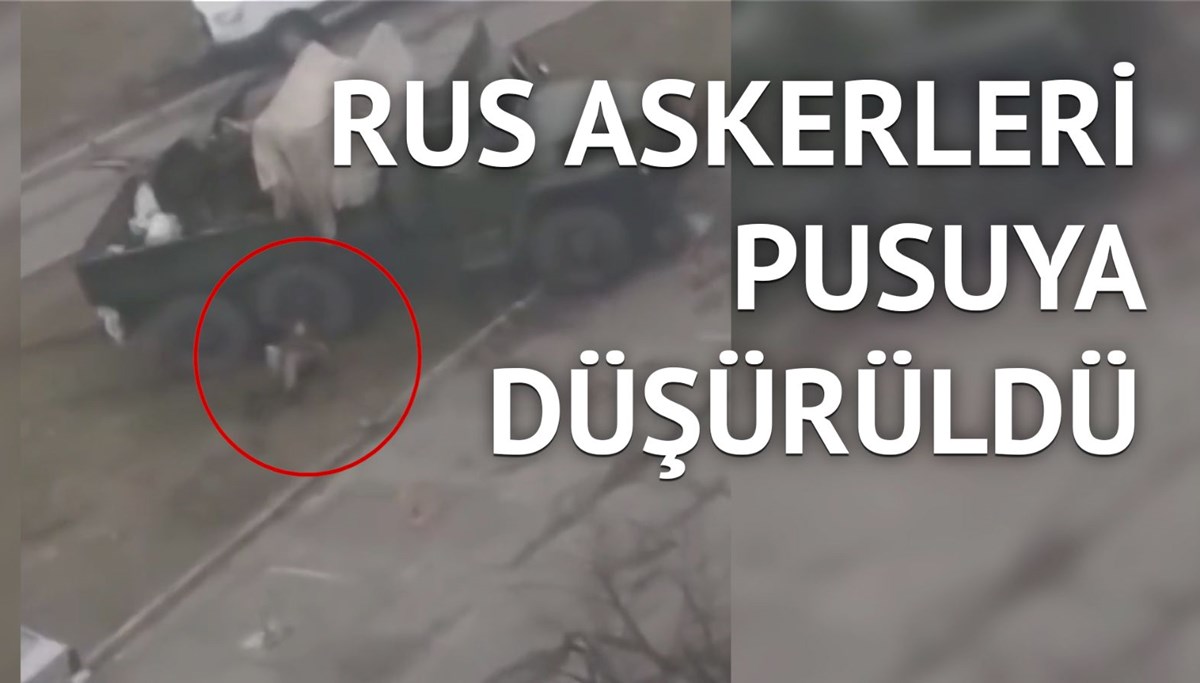 Rus askerleri böyle pusuya düştü
