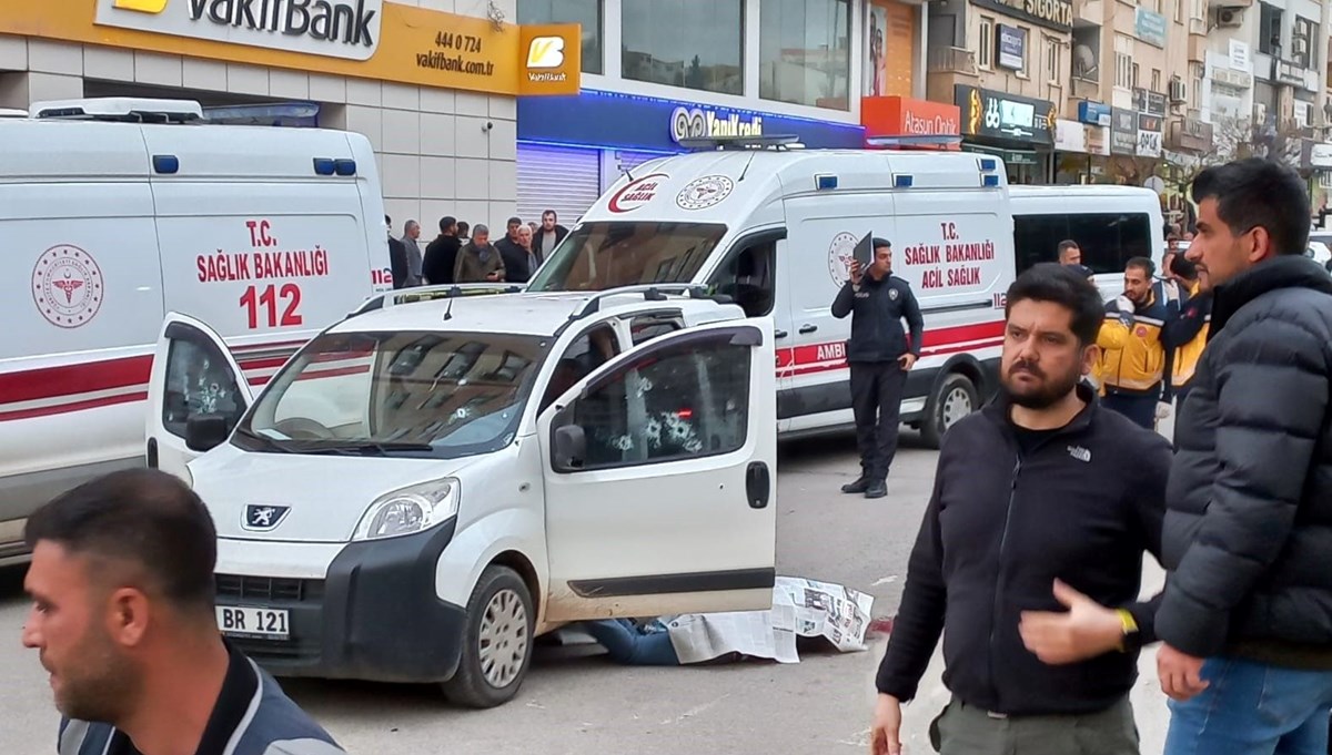 Mardin'de araca silahlı saldırı: 2 ölü