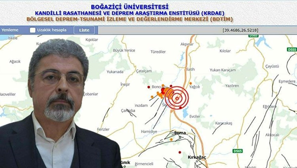 Manisa'daki 4.8'lik deprem sonrası açıklama! 