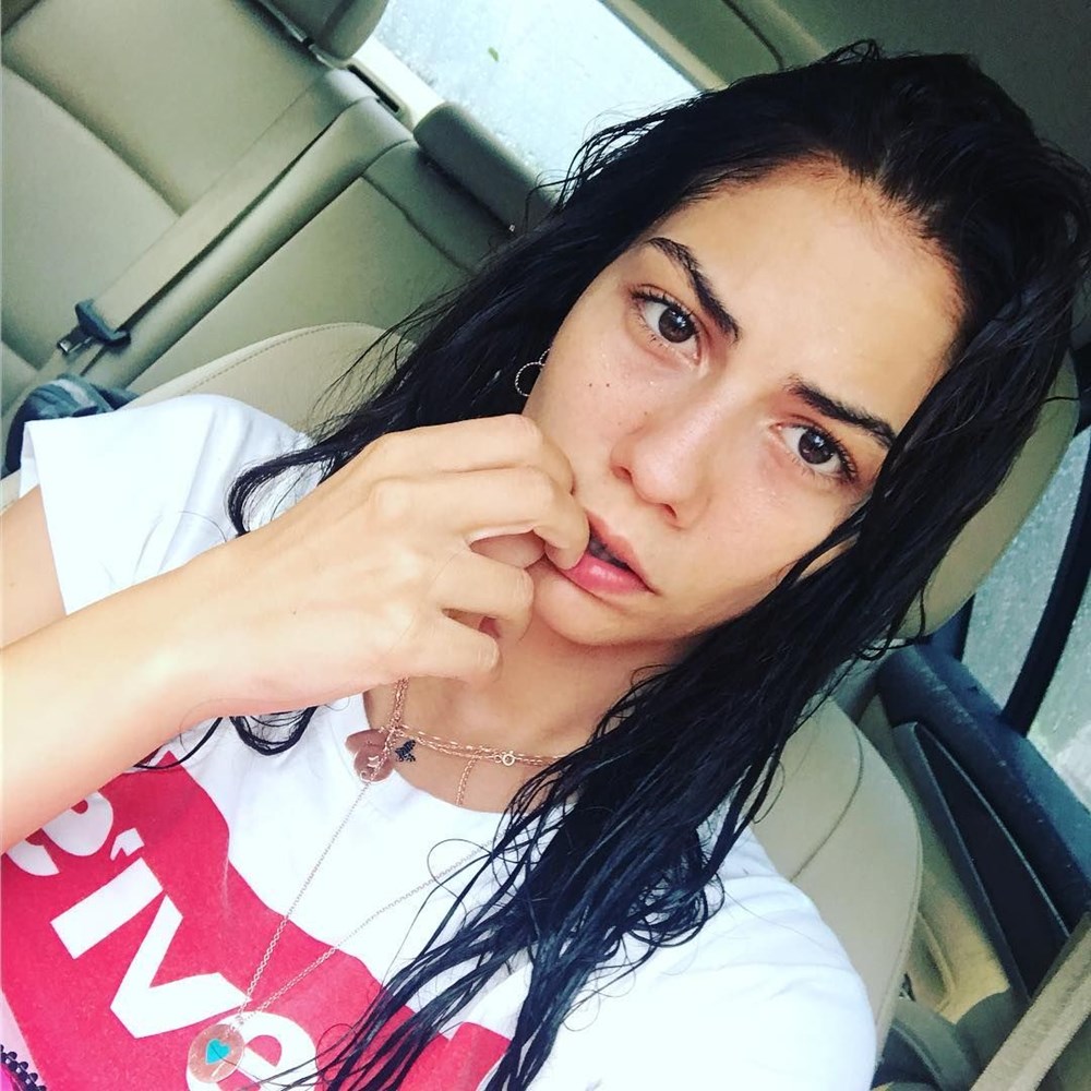 Erkenci Kuş�un Sanem�i Demet Özdemir�in doğal halleri Magazin