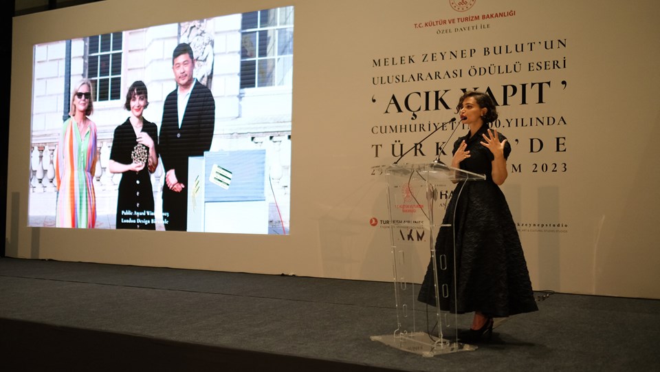 Melek Zeynep Bulut'un ödüllü eseri "Açık Yapıt" Türkiye’de sergilenmeye başladı - 1