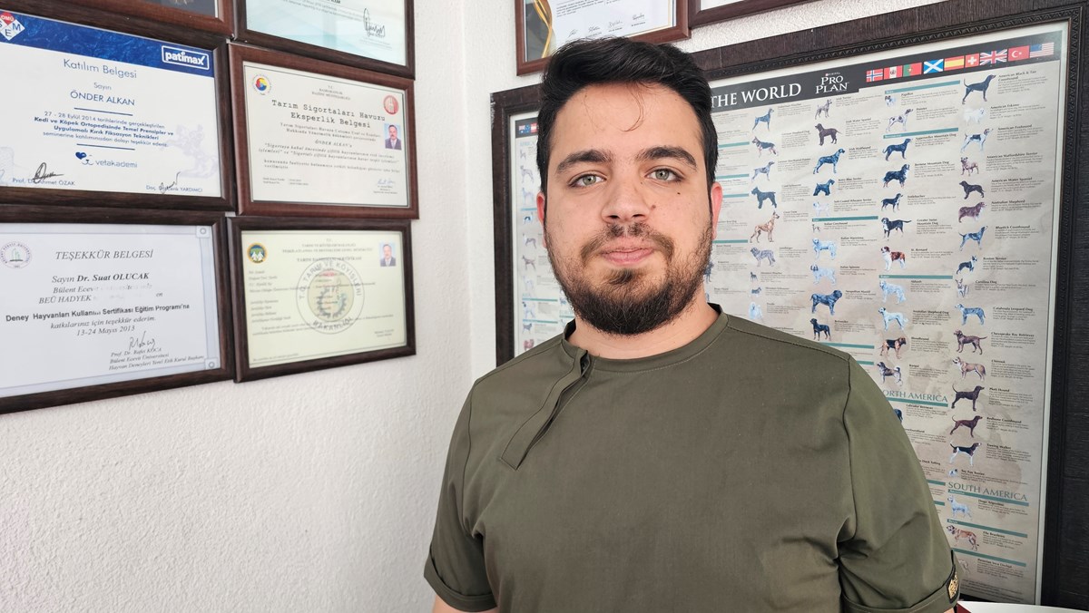 Veteriner hekim Ömer Faruk Alkan, kesiklerin profesyonelce açıldığını kaydetti.