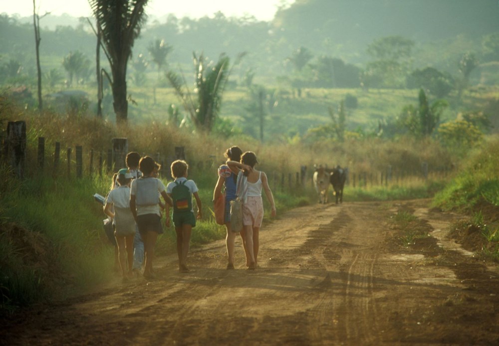 Amazon'da 6 saatlik aşı yolculuğu: Babasını sırtında taşıdı - 13