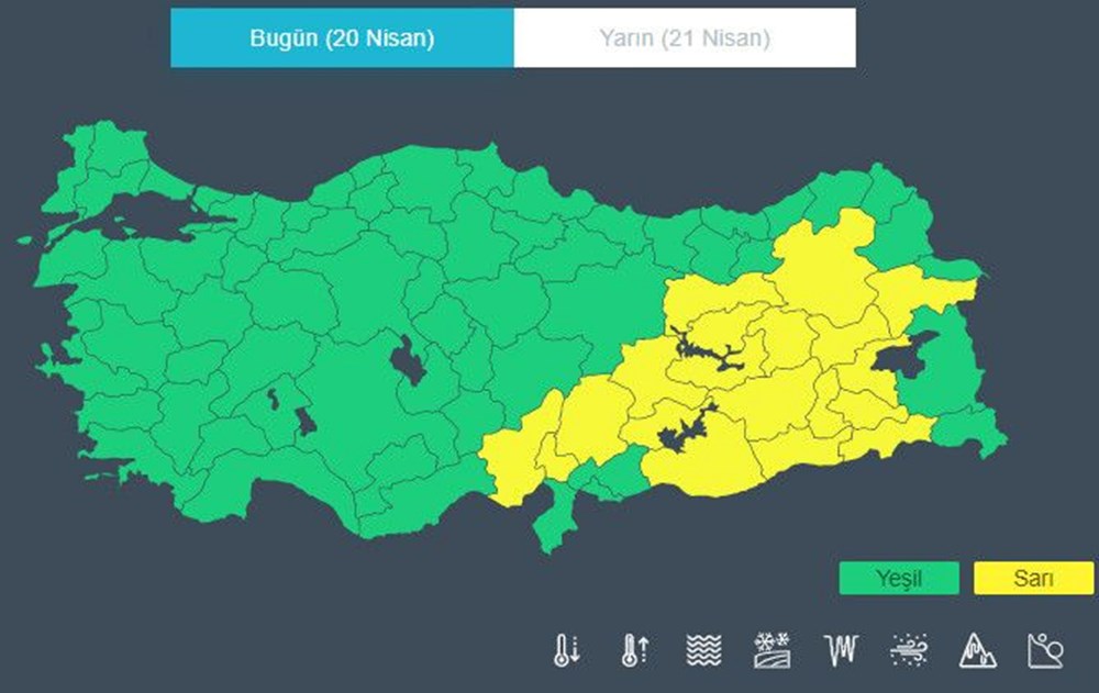 Ramazan Bayramında hava nasıl olacak? Arife günü 19 ile sarı  kodlu uyarı! - 5