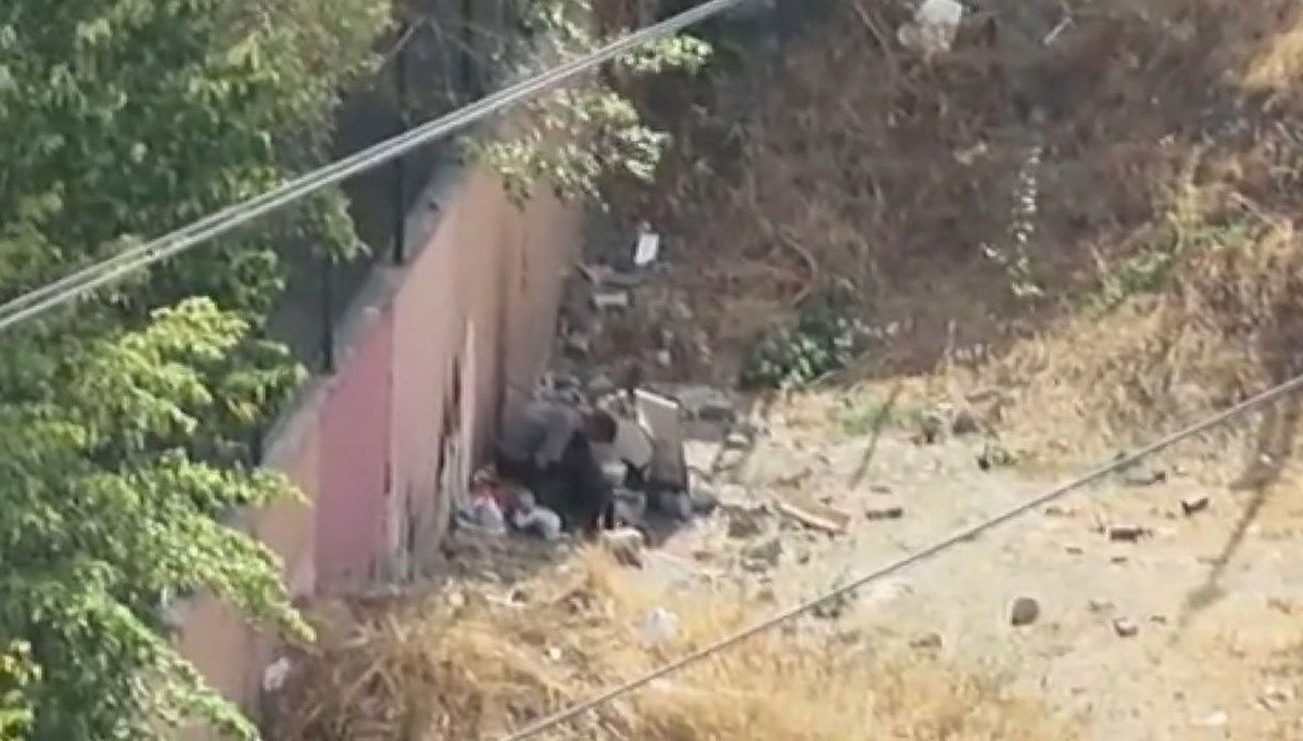 Okul çevresinde uyuşturucu kullandılar