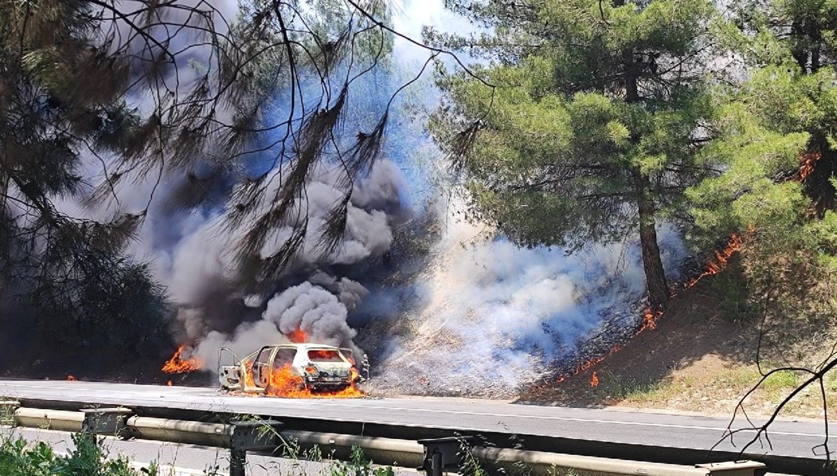 Tarsus'ta orman yangını