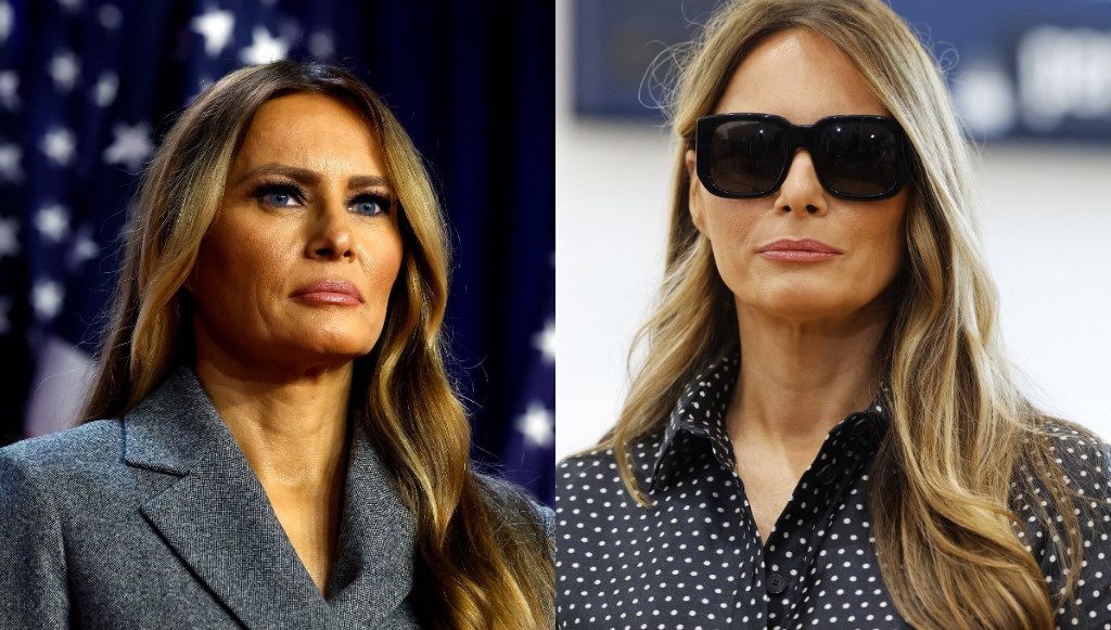 Sosyal medya bunu konuşuyor:  Dublör mü, estetik mi? Seçimi gölgede bırakan Melania Trump teorisi!