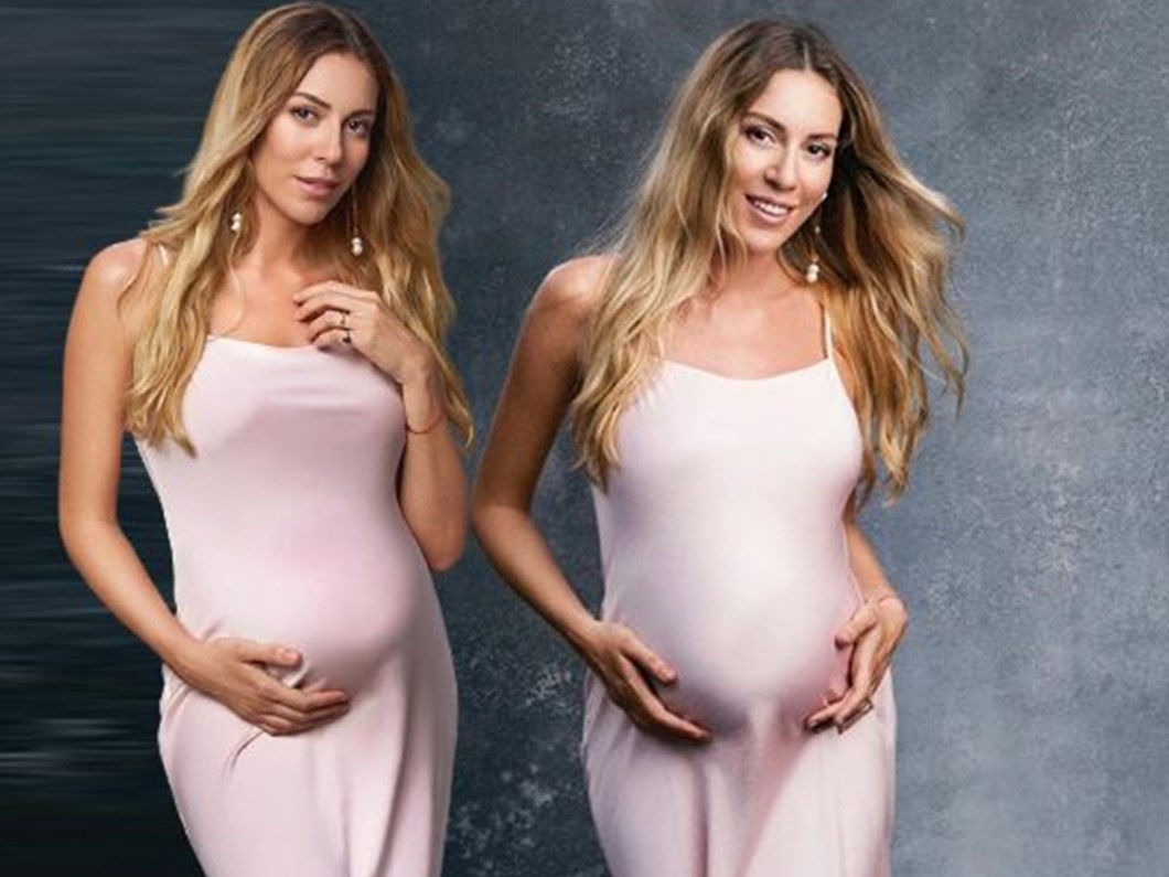 sinem kobal dan hamilelik pozlari