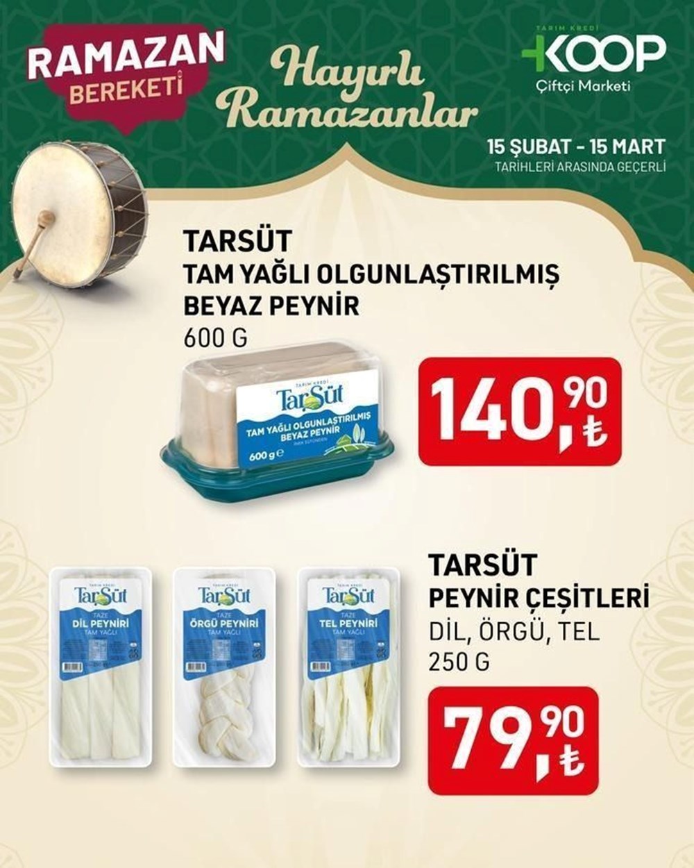 Mart Ayı Bereketinde İndirim Şöleni: Tarım Kredi'den Ramazan'a Özel Fırsatlar (6-15 Mart 2025) 83