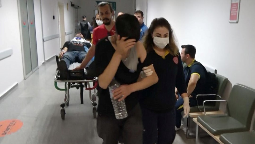 Aksaray'da taşlı sopalı kavga: Evine sevgilisiyle giden koca hastanelik oldu