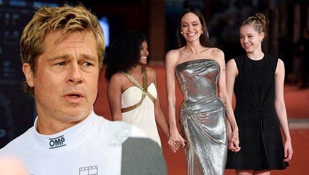 Angelina Jolie ile Brad Pitt'in şato davasına "baba" müdahalesi - 7