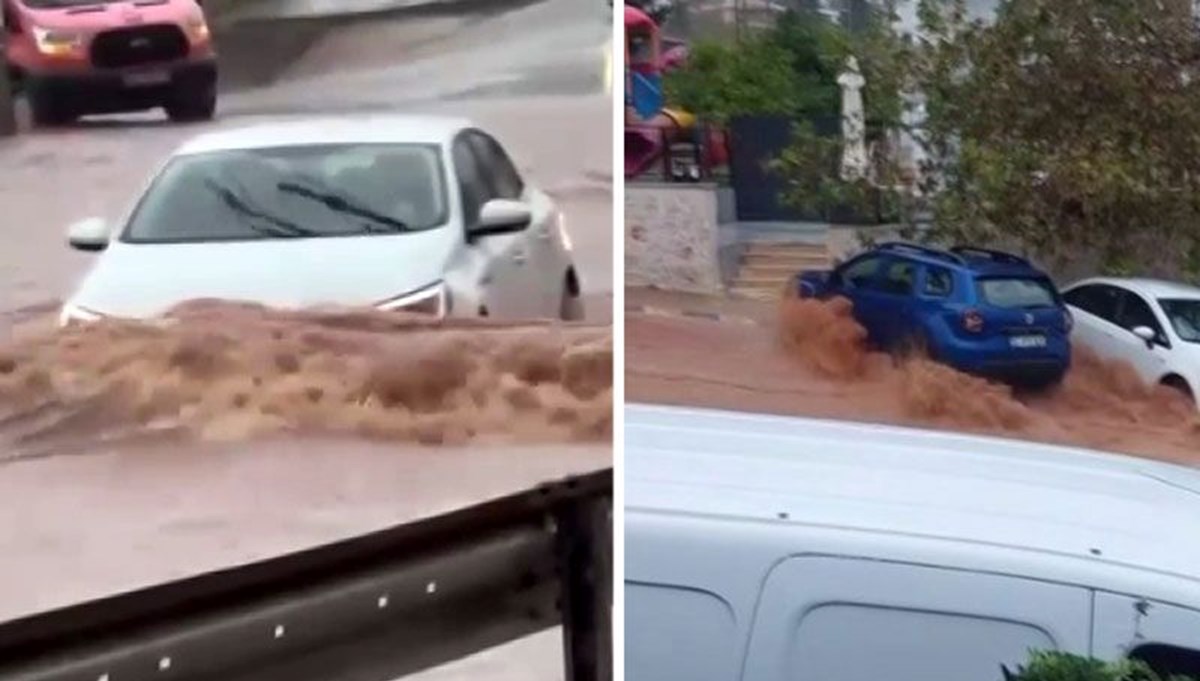 Meteoroloji uyarmıştı: Kaş'ı sel vurdu Meteoroloji uyarmıştı: Kaş'ı sel vurdu