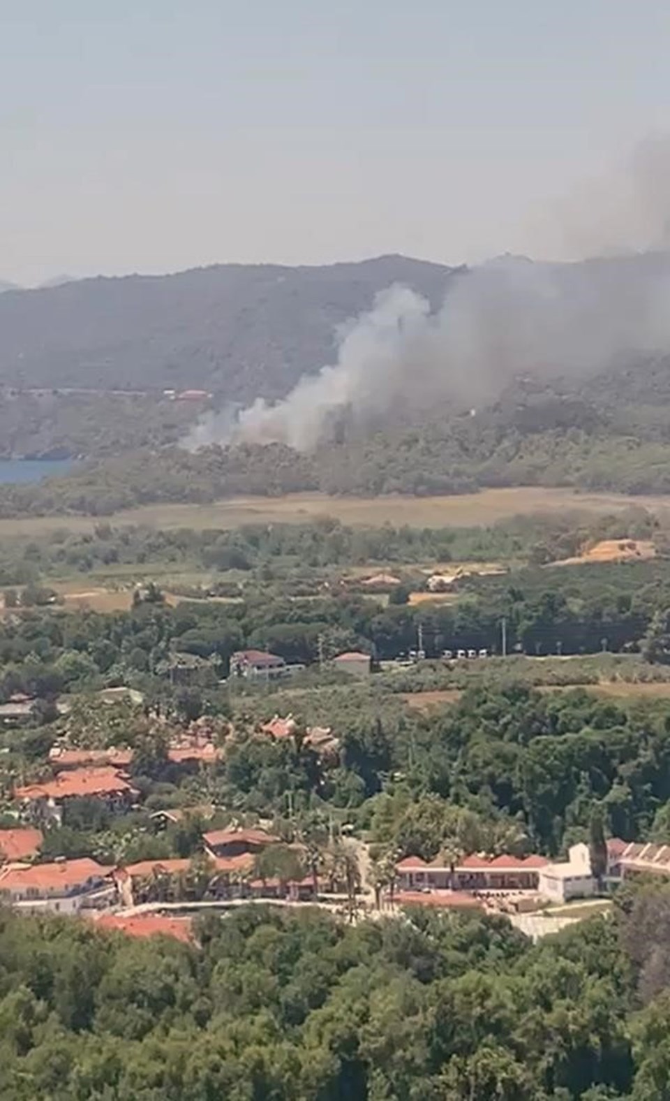 Muğla Fethiye'de orman yangını - 1