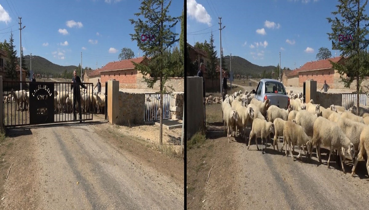 Gelenin açtığı, gidenin kapattığı ‘kapılı’ köy