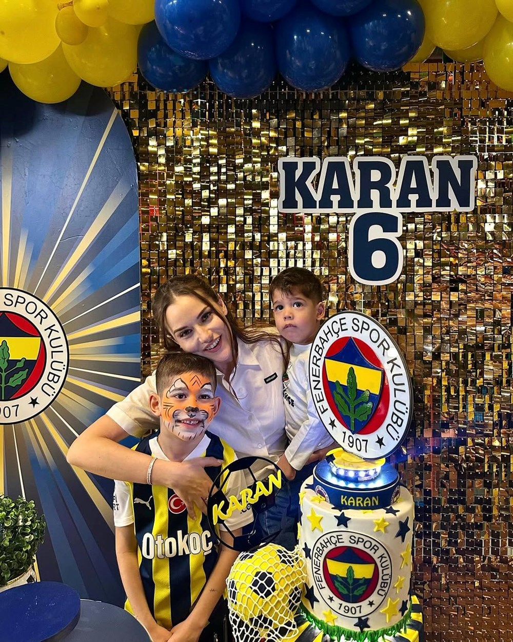 Fahriye Evcen ile Burak Özçivit'in oğlu Karan 6 yaşında: İyi ki doğdun kıymetlim - 4