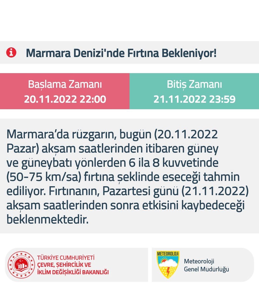 Meteoroloji'den 17 il için'sarı ve turuncu kod'lu uyarı (Bu hafta hava nasıl olacak?) - 6