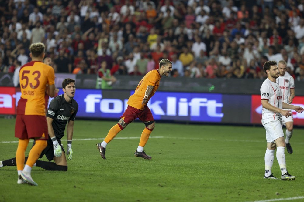 Galatasaray, Gaziantep FK deplasmanında farklı kazandı - 6