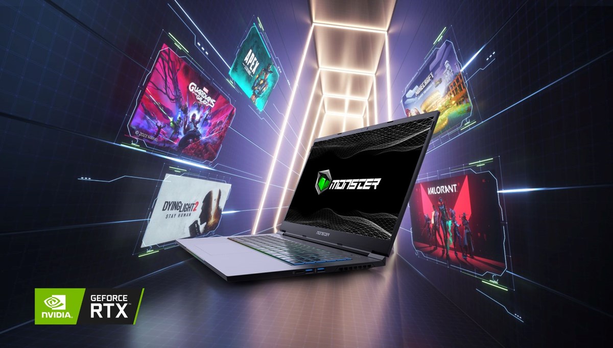 NVIDIA GeForce RTX 30’lu Monster Notebook’lar oyun tutkunlarını bekliyor!