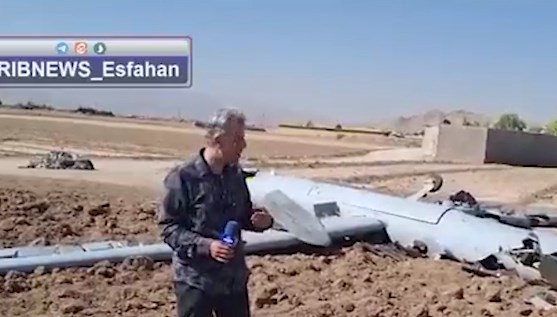 İran İsrail'e ait drone düşürdü