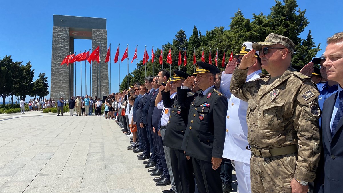 15 Temmuz şehitleri, ‘Şehitler Abidesi'nde anıldı