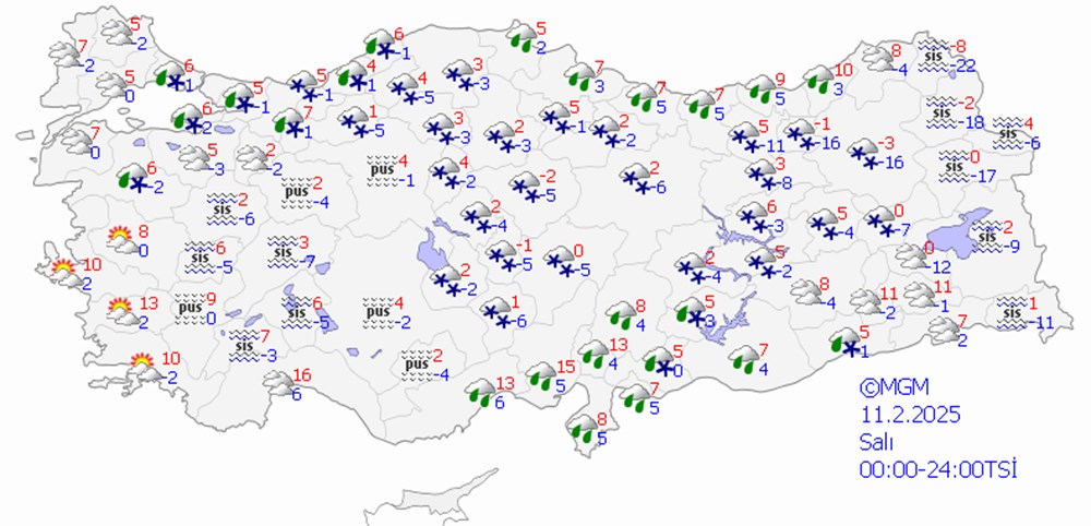 Kar yağışı geri dönüyor: İstanbul için yeni uyarı - 8