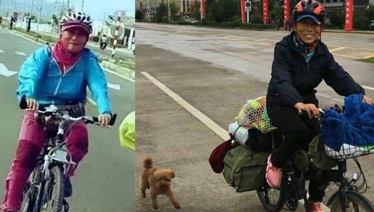 Bisikletle dünyayı gezerek depresyonu atlattı