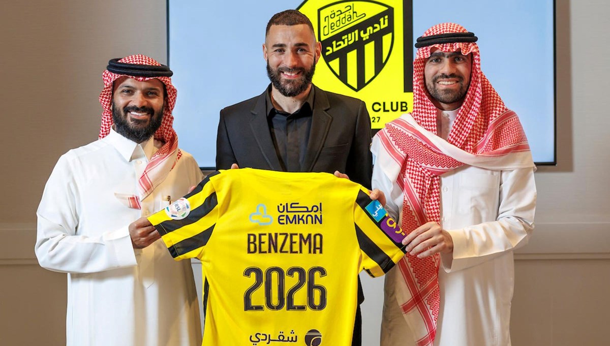 Benzema, Suudi Arabistan'a transfer oldu Benzema, Suudi Arabistan'a transfer oldu
