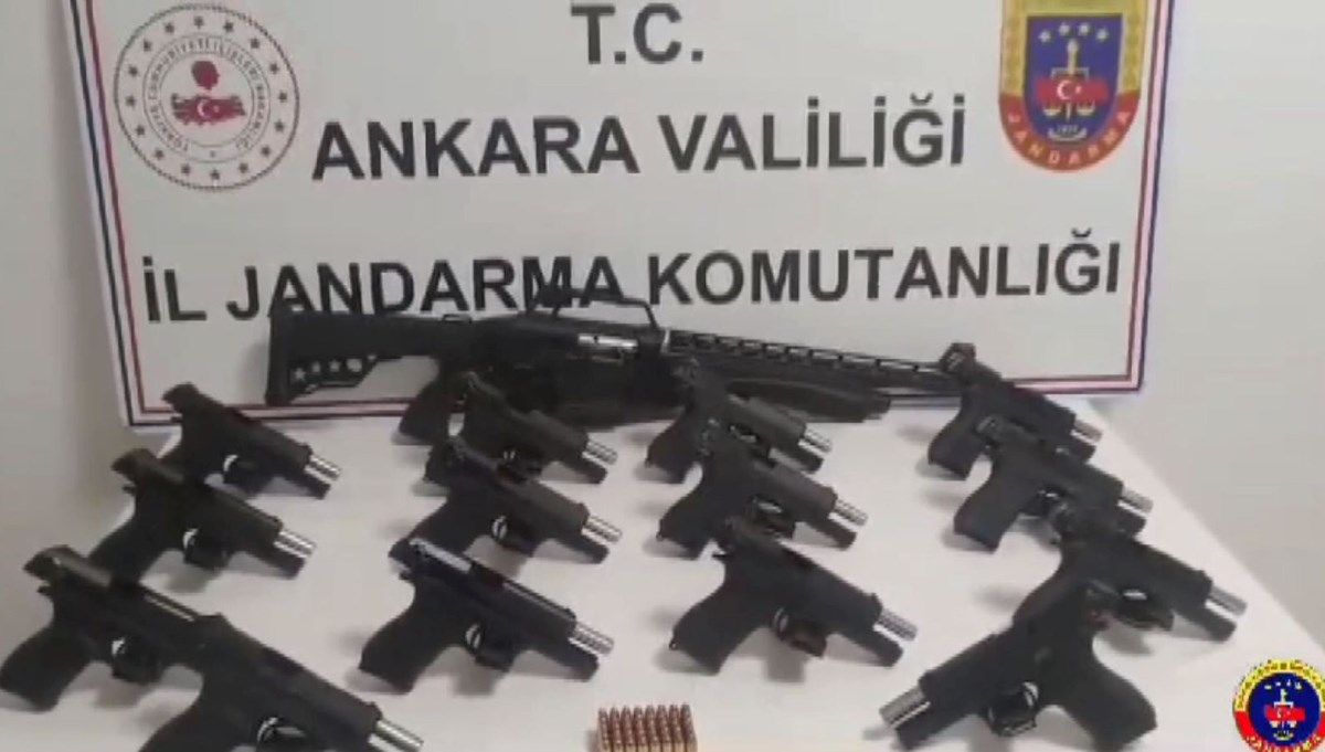 Ankara'da silah kaçakçılığı operasyonu: 2 gözaltı Ankara'da silah kaçakçılığı operasyonu: 2 gözaltı
