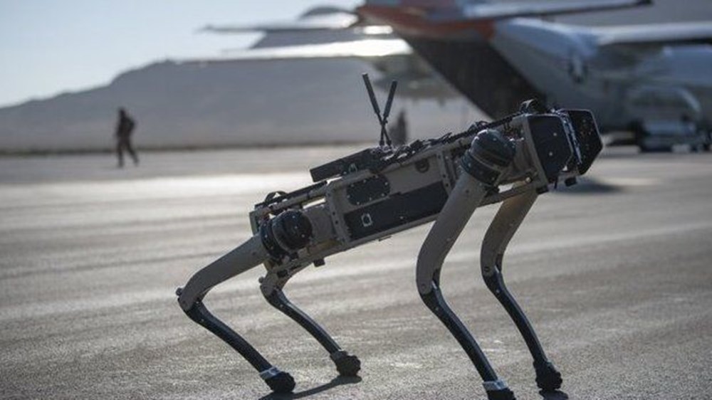 ABD ordusu robot köpekler ile tatbikat yaptı - 2