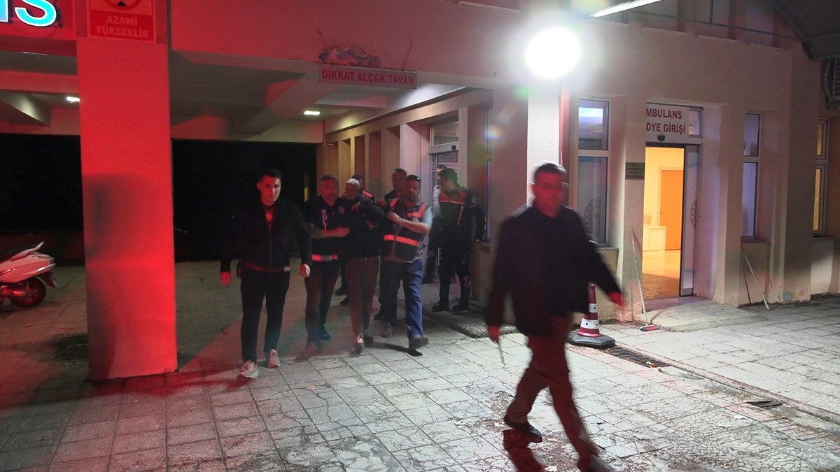 Harun Y., takibin ardından yakalanıp gözaltına alındı.