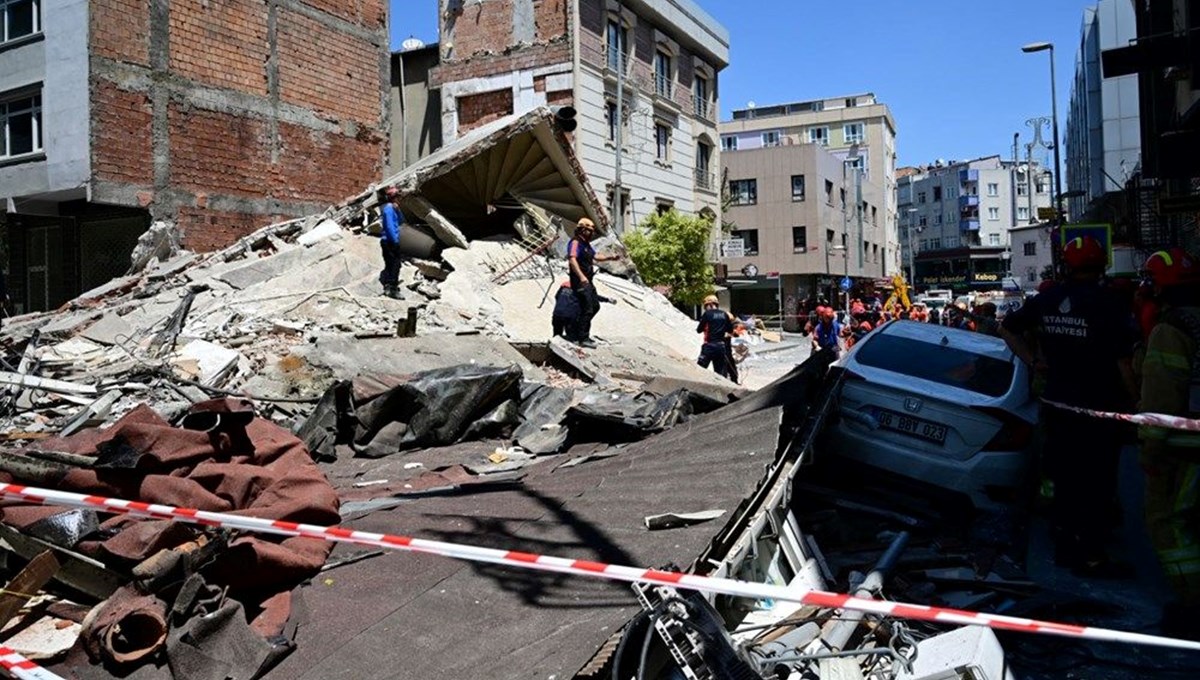 İstanbul'da çöken binanın sahibinin ifadesi ortaya çıktı