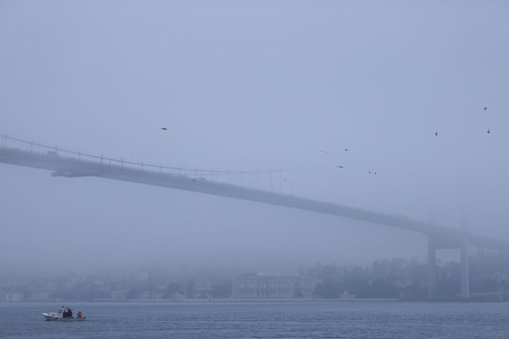 İstanbul'da deniz ve hava ulaşımına sis engeli - 10