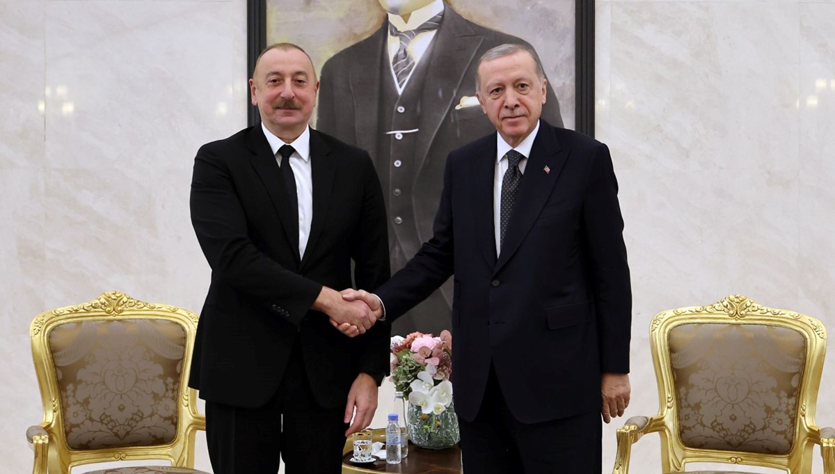 Azerbaycan Cumhurbaşkanı Aliyev, Türkiye'ye geldi: Beştepe'de Erdoğan-Aliyev görüşmesi başladı