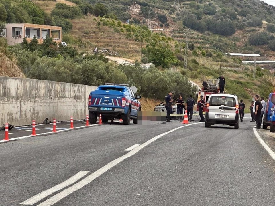 Antalya’da otomobil yangınında ölen Polonyalı turistlerin kimlikleri belli oldu - 1