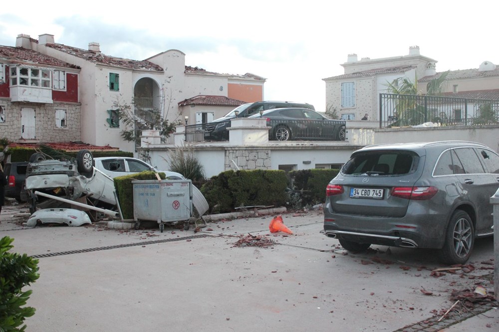 İzmir'de hortum felaketinin boyutları gün ağarınca ortaya çıktı - 12