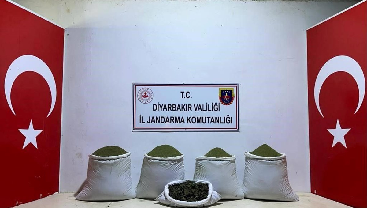 Diyarbakır’da 111 kilo esrar ele geçirildi Diyarbakır’da 111 kilo esrar ele geçirildi