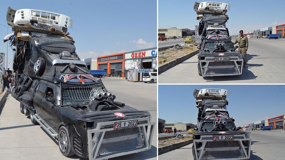 Sosyal medyanın dilindeki araba! Aksaraylı Mad Max'e kötü haber - 1