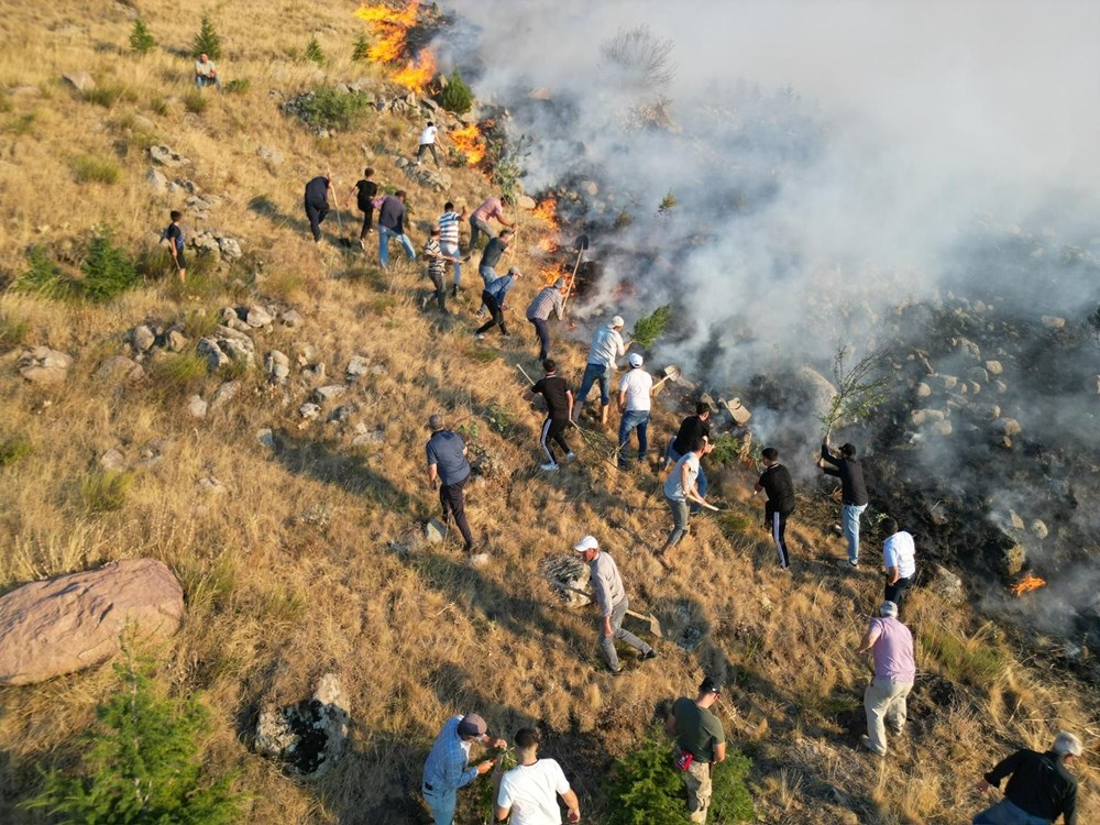 Kocaeli, Karaman, Afyonkarahisar ve Diyarbakır'da orman yangını - 11