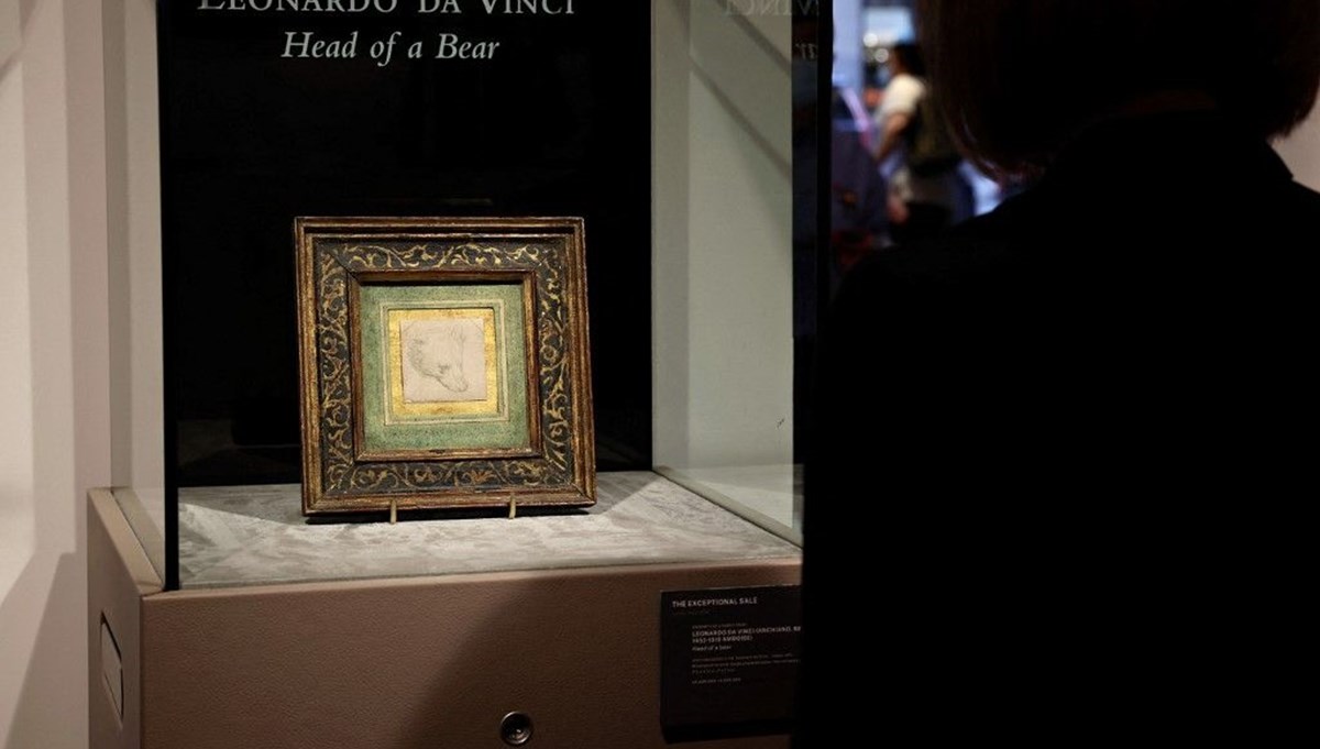 Leonardo da Vinci Bir Ayının Kafası çizimine rekor fiyat tahmini