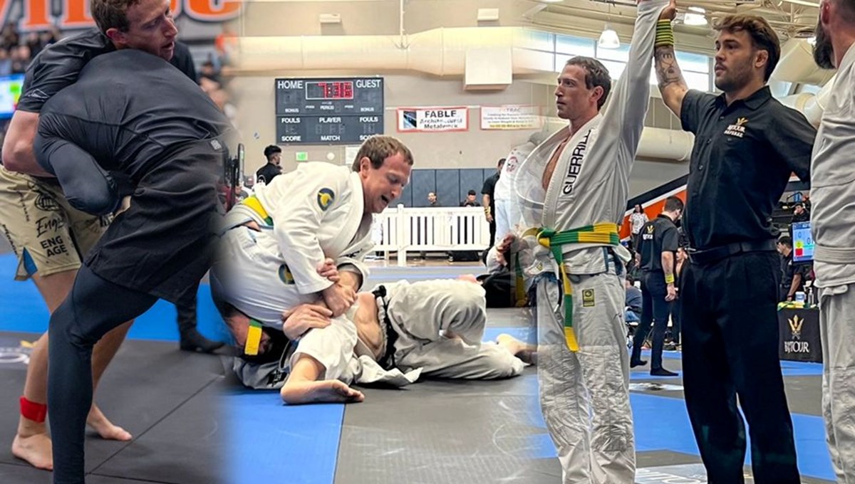 Dövüş sporlarına başlayan Mark Zuckerberg jiu-jitsu şampiyonu oldu