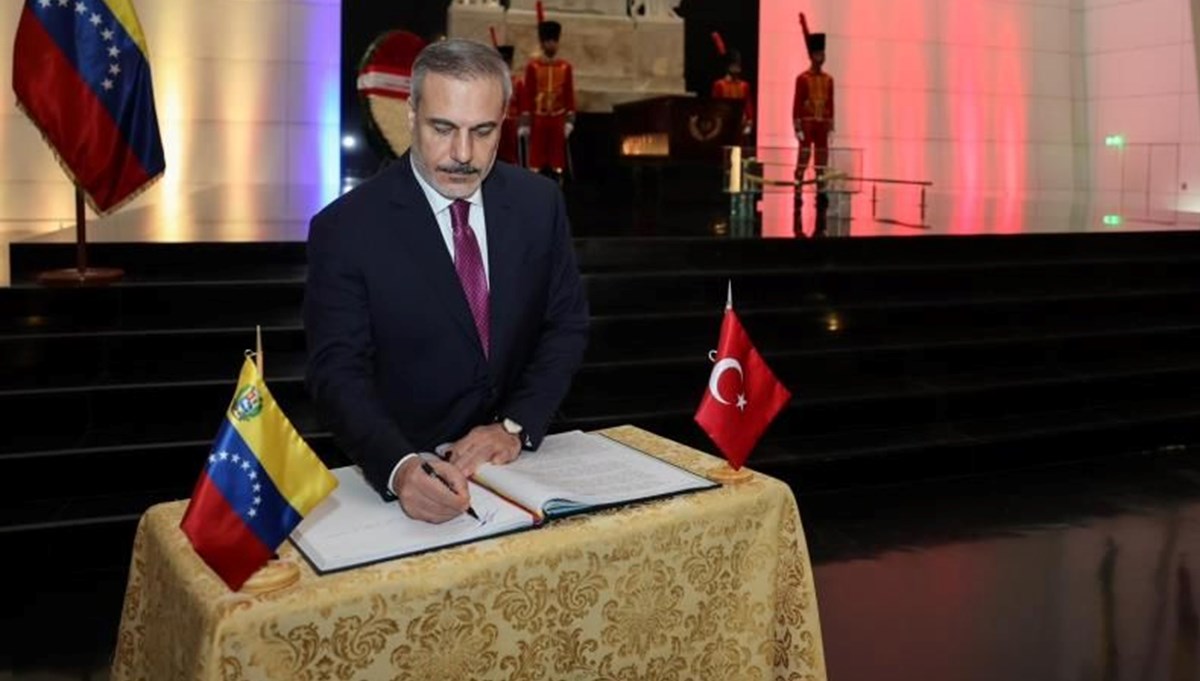 Dışişleri Bakanı Fidan, Venezuela'da: 