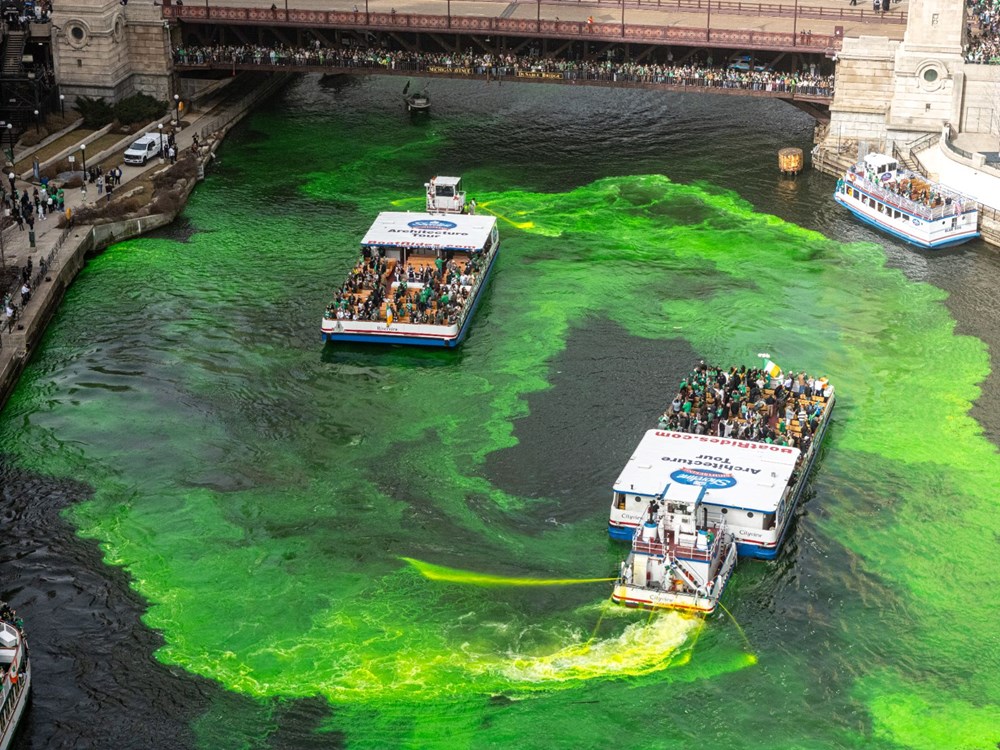 ABD'de Aziz Patrick Günü coşkusu: Chicago Nehri yeşile büründü 78 8F2ZuPHnN0yFDPC1m16m5A