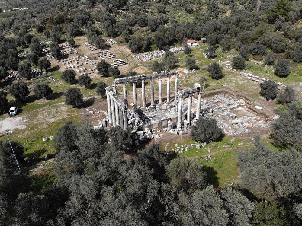 Zeus Tapınağı yapılan çalışmalarla eski ihtişamına kavuşturulacak - 2