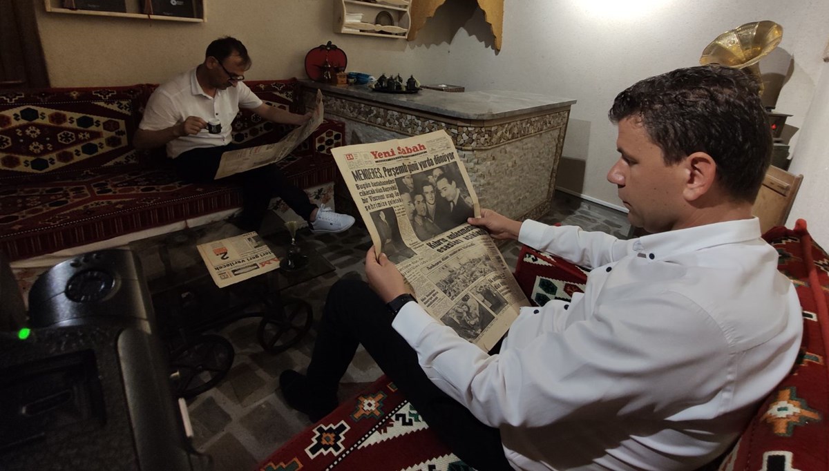 Bursa'daki müzeye giren 100 yıl öncesinin esnafını görüyor