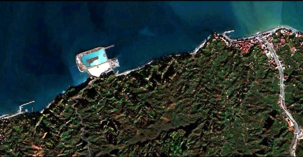 Türkiye yüz ölçümünü değiştiren deniz dolgusu uydu fotoğraflarında - 3