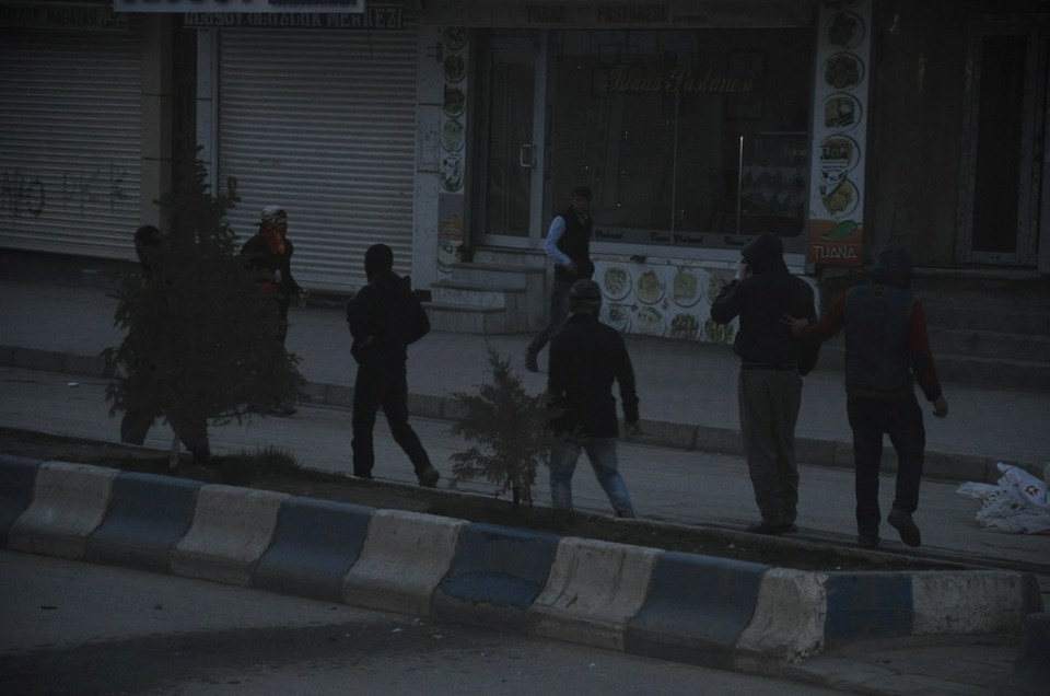 Ağrı'daki çatışma Hakkari'de protesto edildi - 1