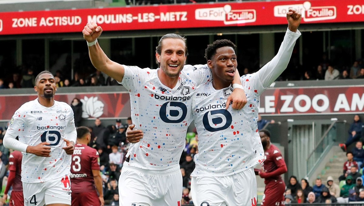 Lille, Yusuf Yazıcı'nın golüyle kazandı Lille, Yusuf Yazıcı'nın golüyle kazandı